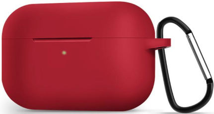 Защитный чехол Bakeey для Apple Airpods 3 / Airpods Pro 2019, с брелоком, красный фото