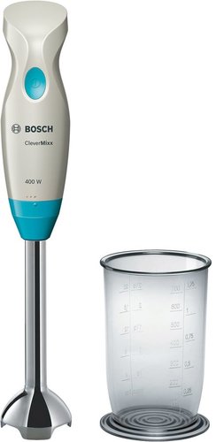 Блендер погружной Bosch MSM2410D белый/бирюзовый фото