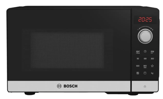 Микроволновая Печь Bosch Serie 2 FEL023MS2 20л. 800Вт нержавеющая сталь/черный фото