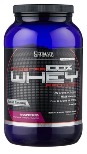 Протеин Ultimate Nutrition Prostar 100% Whey Protein (907 г) малина фото
