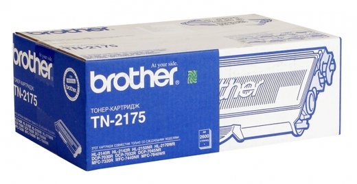 Тонер-картридж Brother TN2175 для HL-2140R(2142R,2150NR,2170WR), DCP-7030R(7032R,7040R,7045NR), MFC-7320R, MFC-7440NR, MFC-7840WR (2600 стр.) фото
