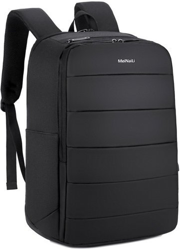Рюкзак для ноутбука водонепроницаемый с USB зарядкой, черный фото
