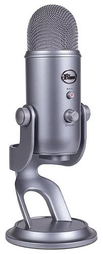Микрофон Blue Yeti, серый фото