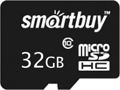 Карта памяти Smartbuy microSDHC Class 10 (10/10MB/s) 32GB фото
