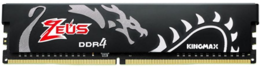 Память оперативная DDR4 8Gb Kingmax Zeus Dragon 3200MHz CL16 (KM-LD4A-3200-08GSHR16) фото
