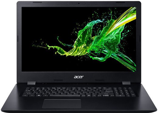 Ноутбук Acer Aspire A317-52-36CD 17.3''(1600x900/Core i3-1005G1 1.20GHz Dual/4GB+256GB SSD/Integrated/DVD-RW/W10Pro) черный фото