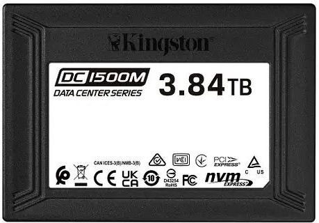 Жесткий диск SSD 2.5" Kingston DC1500M3.84Tb (SEDC1500M/3840G) фото