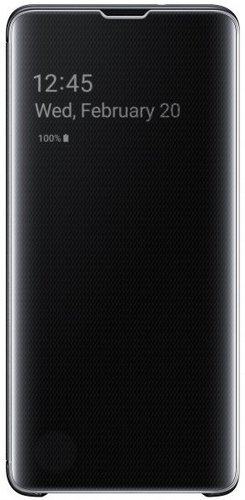 Чехол-книжка для Samsung Galaxy S10 (G973) Clear View Black EF-ZG973CBEGRU (Черный) фото