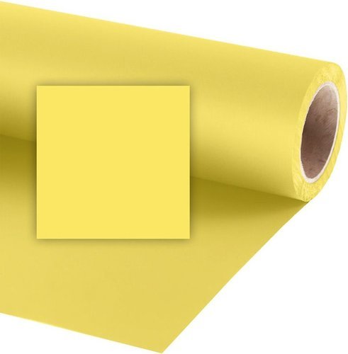 Фон бумажный Raylab 007 Yellow Желтый 2.72x11 м фото