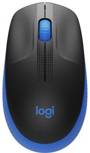 Беспроводная мышь Logitech M190, синий фото