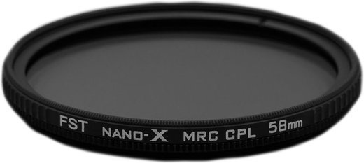 Поляризационный фильтр FST NANO-X CPL 58mm фото