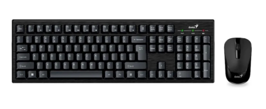 Беспроводной комплект Genius Smart KM-8101 (клавиатура+мышь), черный фото