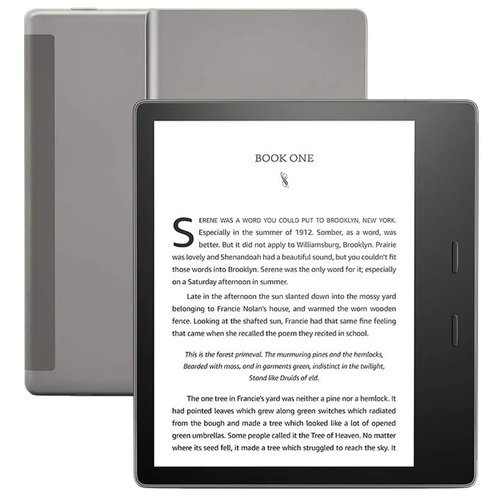 Электронная книга Amazon Kindle Oasis 8Gb, графитовый фото