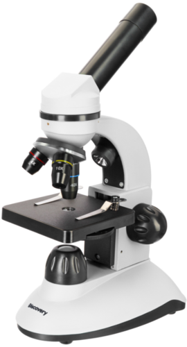 Микроскоп Discovery Nano Polar с книгой, белый фото