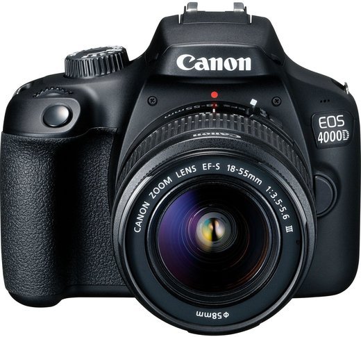 Зеркальный фотоаппарат Canon EOS 4000D kit 18-55 III DC фото
