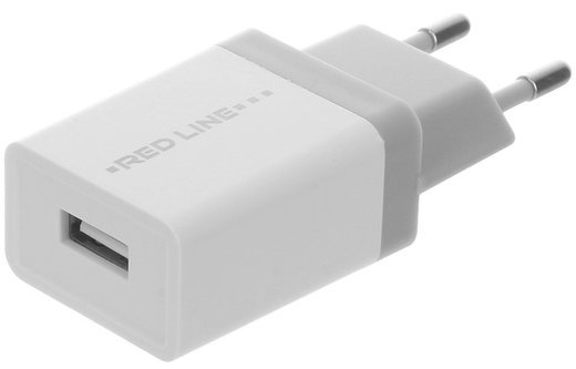 СЗУ адаптер 1 USB (модель Z-1), 1A Fast Charge белый, Redline фото