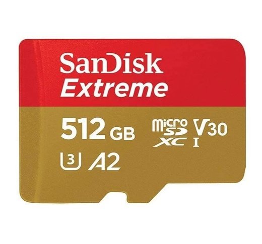 Карта памяти Sandisk microSDXC UHS-I Ultra Class 10 A2 U3 (160/90MB/s) 512GB фото