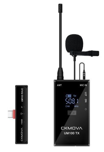 Радиосистема CKMOVA UM100 Kit3 для Type-C устройств фото