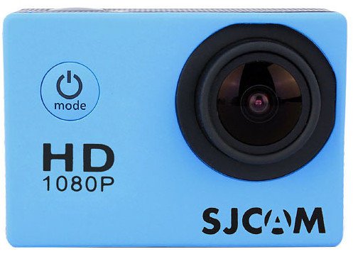 Экшн камера SJCAM SJ4000, синяя фото