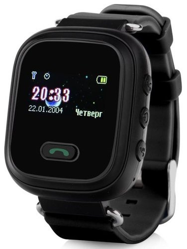 Детские умные часы Smart Baby Watch Q60, черные фото