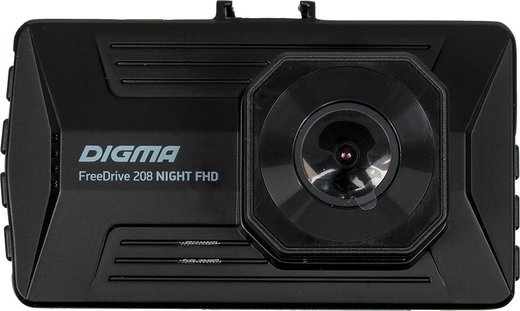 Видеорегистратор Digma FreeDrive 208 Night FHD черный 2Mpix 1080x1920 1080p 170гр. GP6248A фото