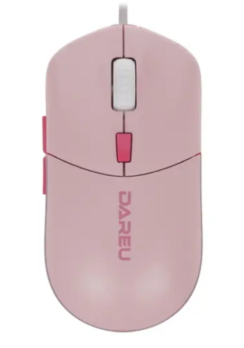 Мышь Dareu LM121, розовый фото