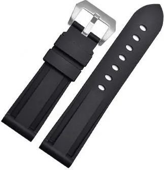 Ремешок Bakeey силиконовый 22 мм с металлической пряжкой для Huawei Watch GT Magic Smart Watch, черный фото