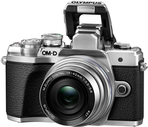 Фотоаппарат Olympus OM-D E-M10 III kit 14-42 II R, серебро фото