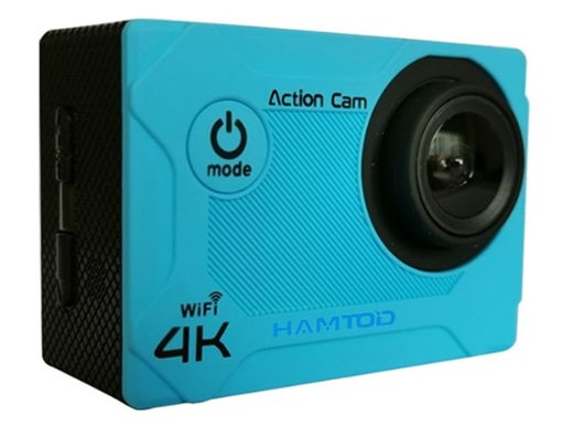 Экшн-камера HAMTOD S9 4K WIFI водонепроницаемая, синий фото