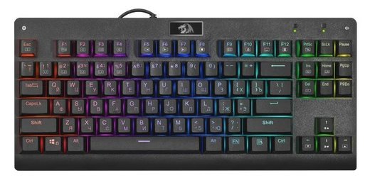 Механическая клавиатура Redragon Dark Avenger RU,RGB подсветка,компактная фото