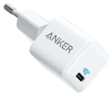 СЗУ адаптер ANKER PowerPort 3 Nano 20W USB-C, белый фото