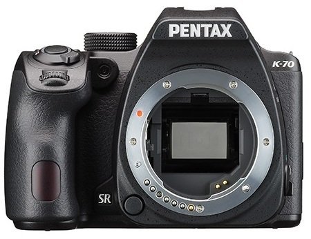 Зеркальный фотоаппарат PENTAX K-70 body черный фото