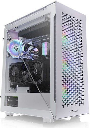 Компьютерный корпус Thermaltake Divider 500 TG Air Snow, белый фото