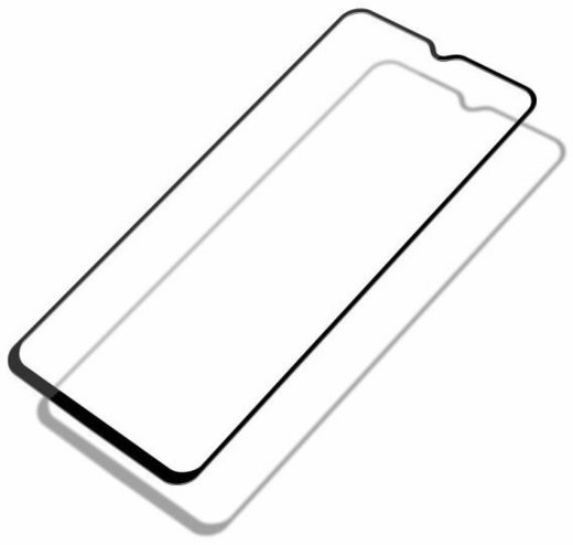 Защитное стекло для OnePlus 7T Full Screen FULL GLUE черный, Aksberry фото