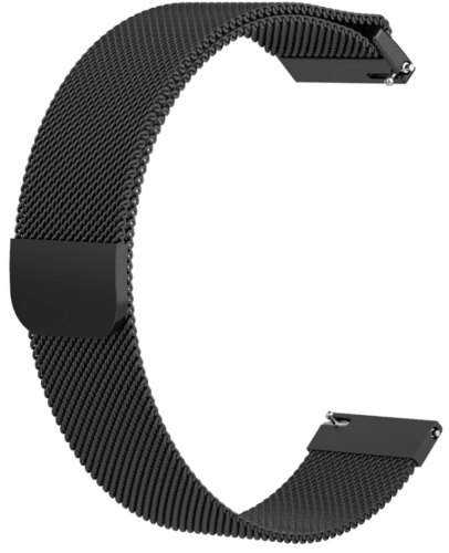 Ремешок Bakeey для часов Xiaomi, нержавеющая сталь, черный, 22 мм, магнитный замок фото