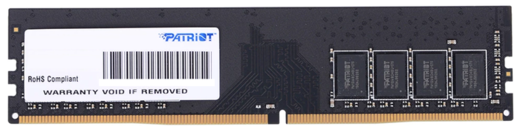 Память оперативная DDR4 8Gb Patriot SL 2400MHz CL17 (PSD48G240081) фото