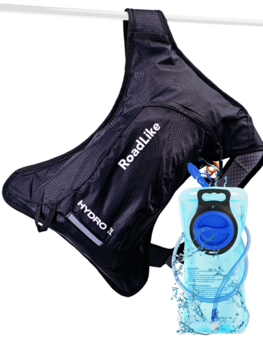 Рюкзак с гидросистемой RoadLike Hydro Camping, черный фото