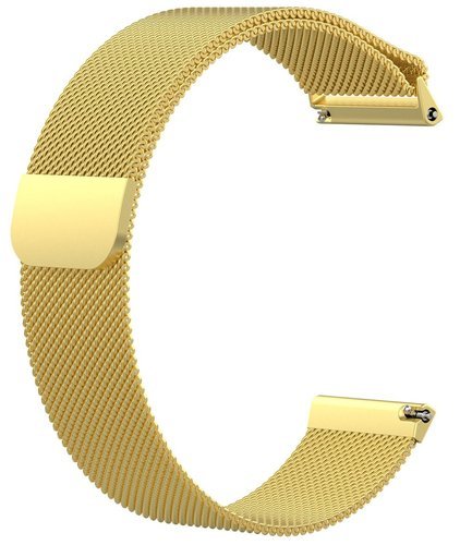 Ремешок Bakeey для Fitbit Versa, нержавеющая сталь, золото, 20 мм фото