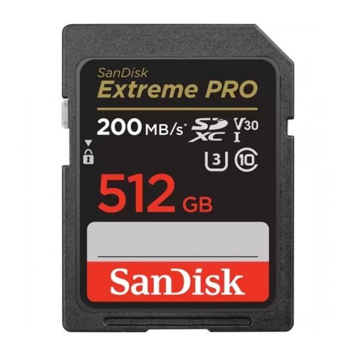 Карта памяти SanDisk Extreme Pro SDXC UHS-I Class 3 V30 (200/140 MB/s) 512Gb фото