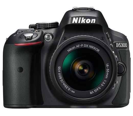 Зеркальный фотоаппарат Nikon D5300 Kit 18-55 VR AF-P фото