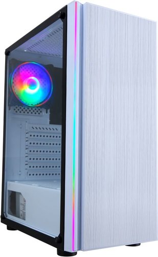 Компьютерный корпус Formula CL-3302W RGB, белый фото