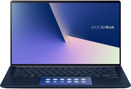 Ноутбук ASUS UX434FAC-A5188T (Intel Core i7 10510U/16384Mb/512Gb SSD/14"/1920x1080/Intel UHD Graphics 620/W10) синий фото