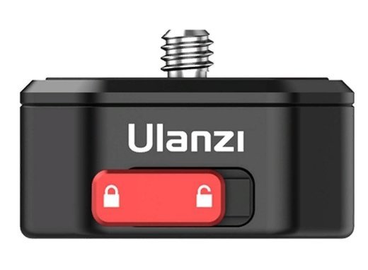 Быстроразъемная пластина Ulanzi Claw Mini QRс винтом 1/4 дюйма, до 50 кг для камеры DSLR фото