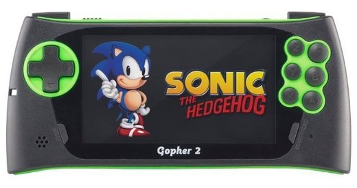 Игровая приставка Sega Genesis Gopher 2 (зеленая) фото