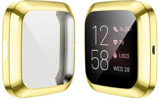 Защитная накладка для часов Bakeey для Fitbit Versa 2, золото фото