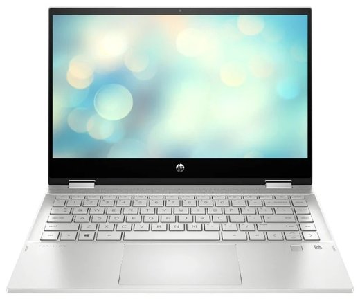 Ноутбук HP Pavilion x360 14-dw1005ur (Intel Core i3 1115G4/14"/1920x1080/Touch/8Gb/256Gb SSD/DVD нет/Intel Iris Plus Graphics/Win10) серебряный фото