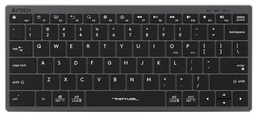 Клавиатура A4Tech Fstyler FX51, серый фото