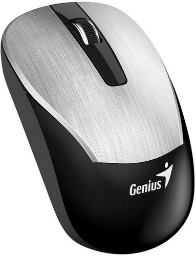 Беспроводная мышь Genius ECO-8015, серебристый фото