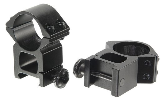 Кольца для прицела Veber 2521 H с окошком 13 мм фото