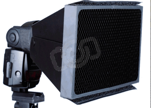Рефлектор Falcon Eyes SRH-CA с сотовой насадкой для накамерной вспышки фото